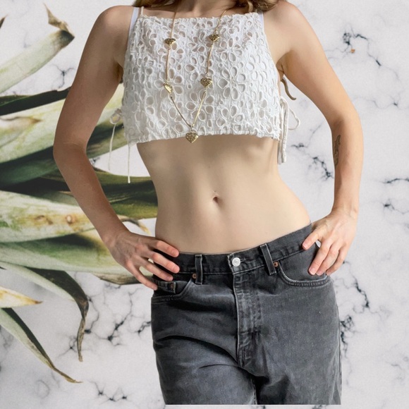 TREE OF LIFE. Boho crop. One size. - Picture 8 of 9